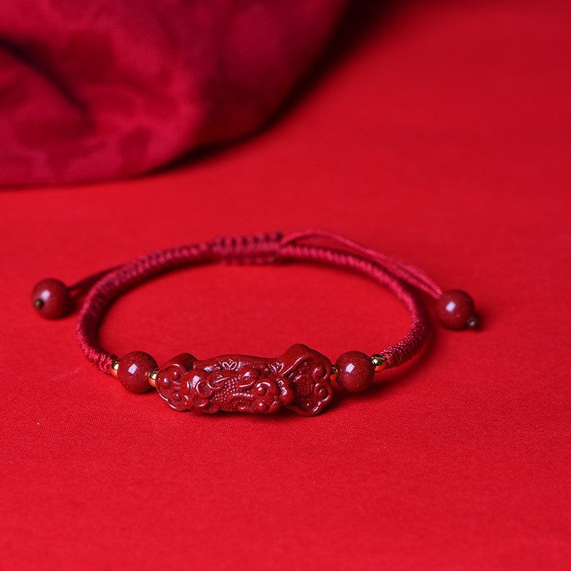 Ru-Yi Pixiu Red String Bracelet