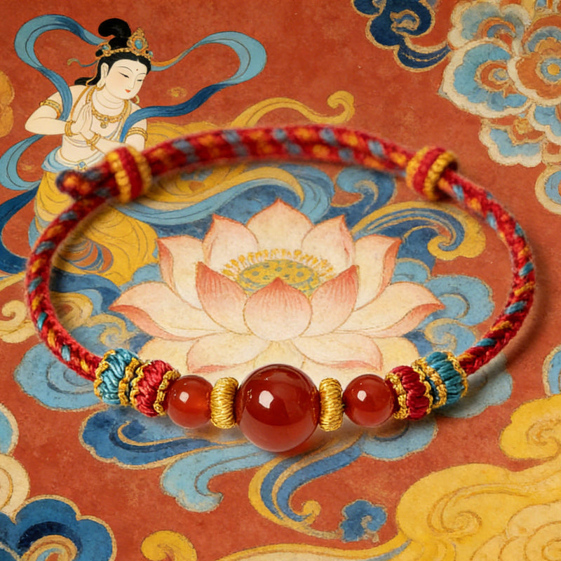 Dunhuang Desert Agate String