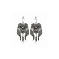 Vintage Embroidery Miao Silver Earrings | Heritage
