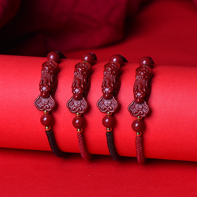 Ru-Yi Pixiu Red String Bracelet