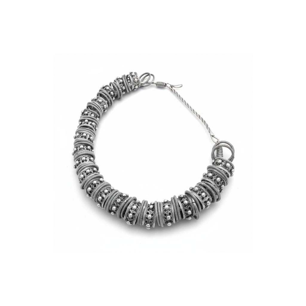 Miao Silver Necklace  | Ethnic Heritage