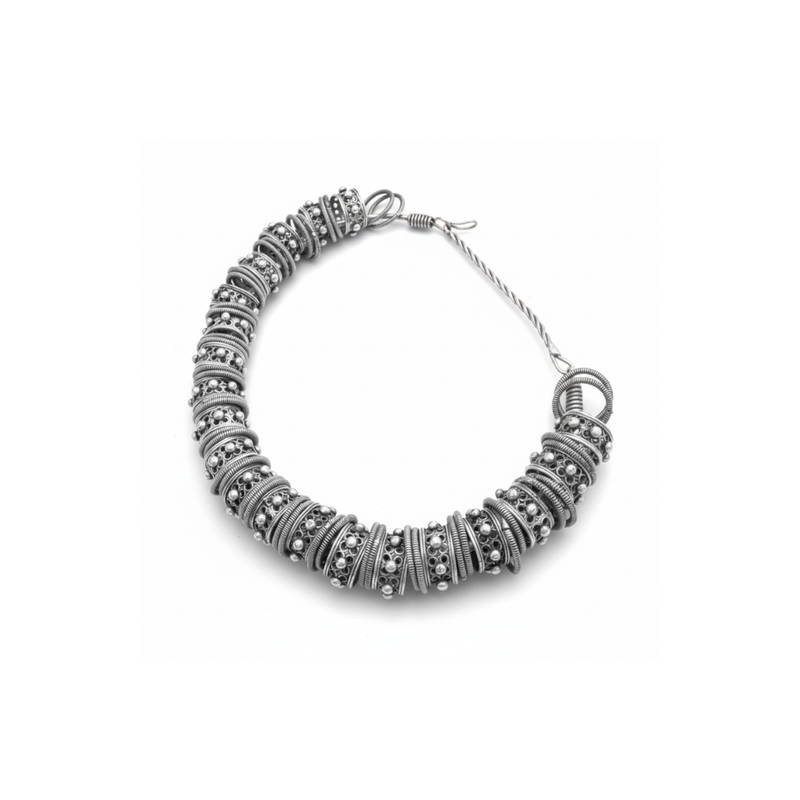 Miao Silver Necklace  | Ethnic Heritage