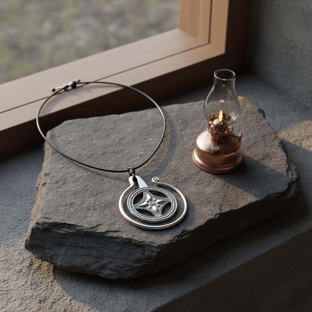 Miao Silver Necklace | Ethnic Heritage