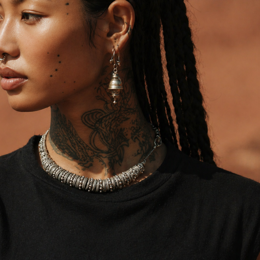 Miao Silver Necklace  | Ethnic Heritage