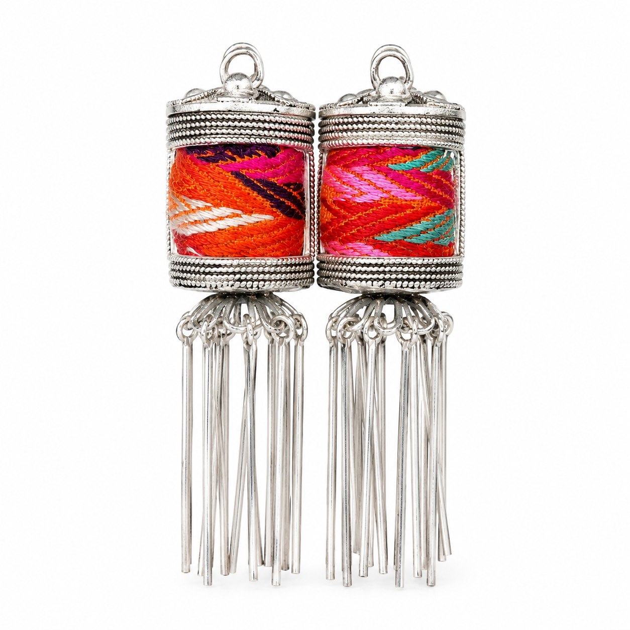Vintage Embroidery Earrings| Heritage