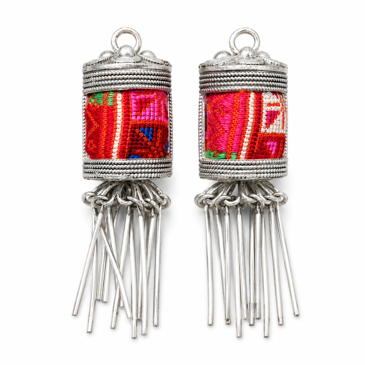 Vintage Embroidery Earrings| Heritage