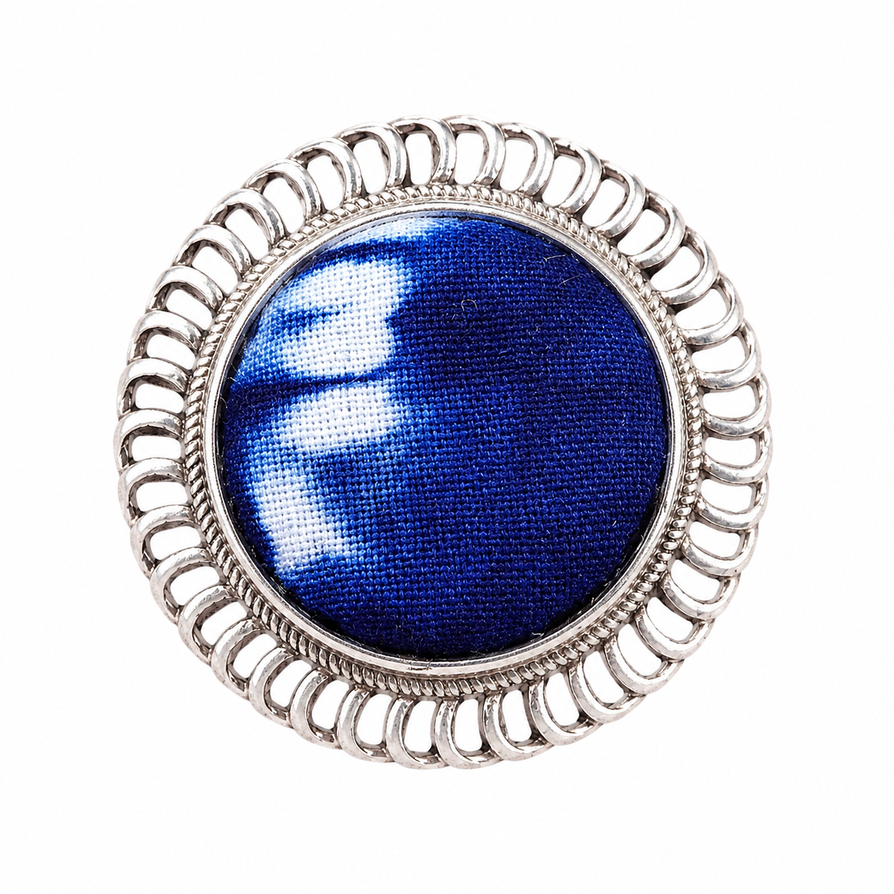 Vintage Embroidery & Indigo Ring | Heritage