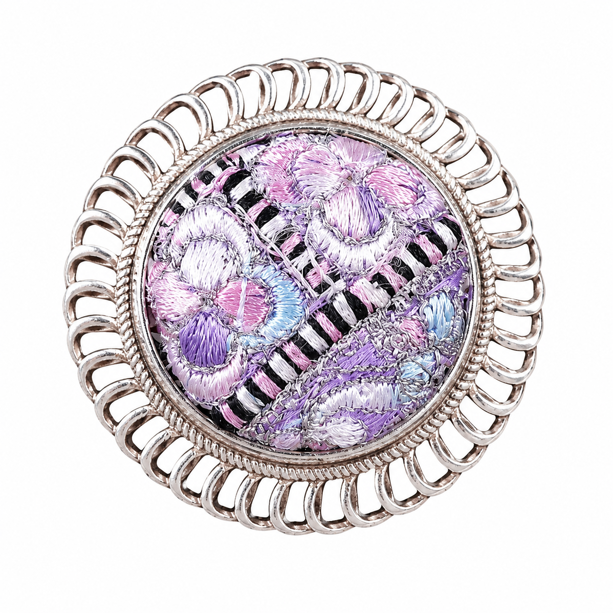 Vintage Embroidery & Indigo Ring | Heritage