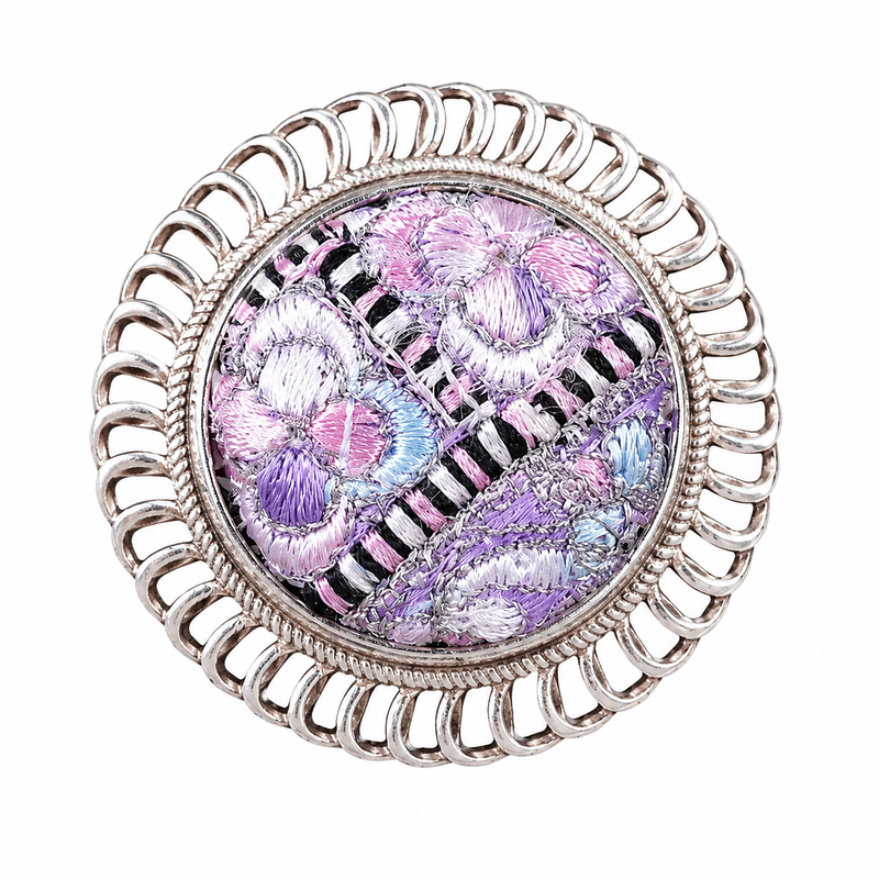 Miao Silver Earrings  | Ethnic Heritage