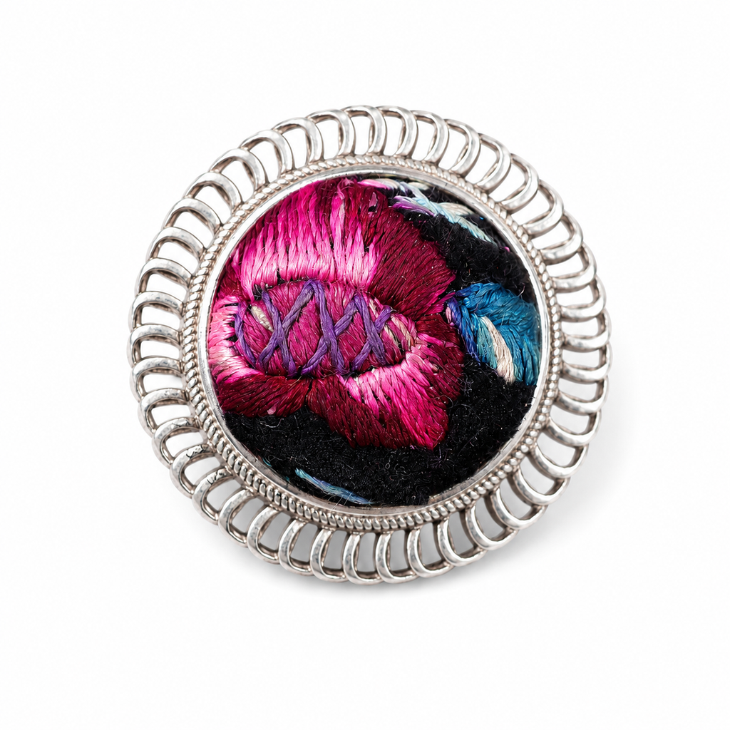 Miao Silver Earrings  | Ethnic Heritage