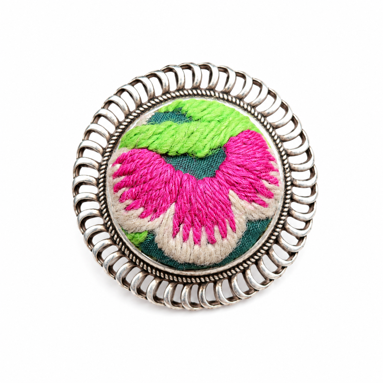 Vintage Embroidery & Indigo Ring | Heritage