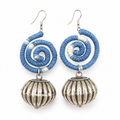 Miao Silver Earrings  | Ethnic Heritage