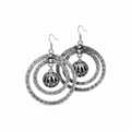 Miao Silver Earrings | Ethnic Heritage