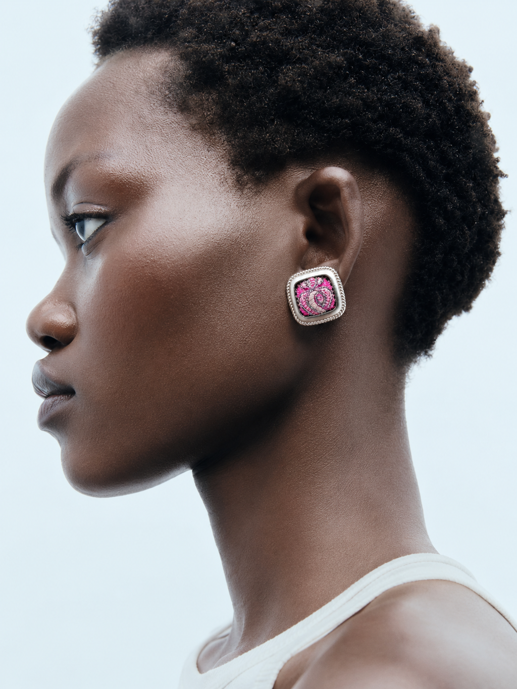 Vintage Embroidery Earrings | Heritage