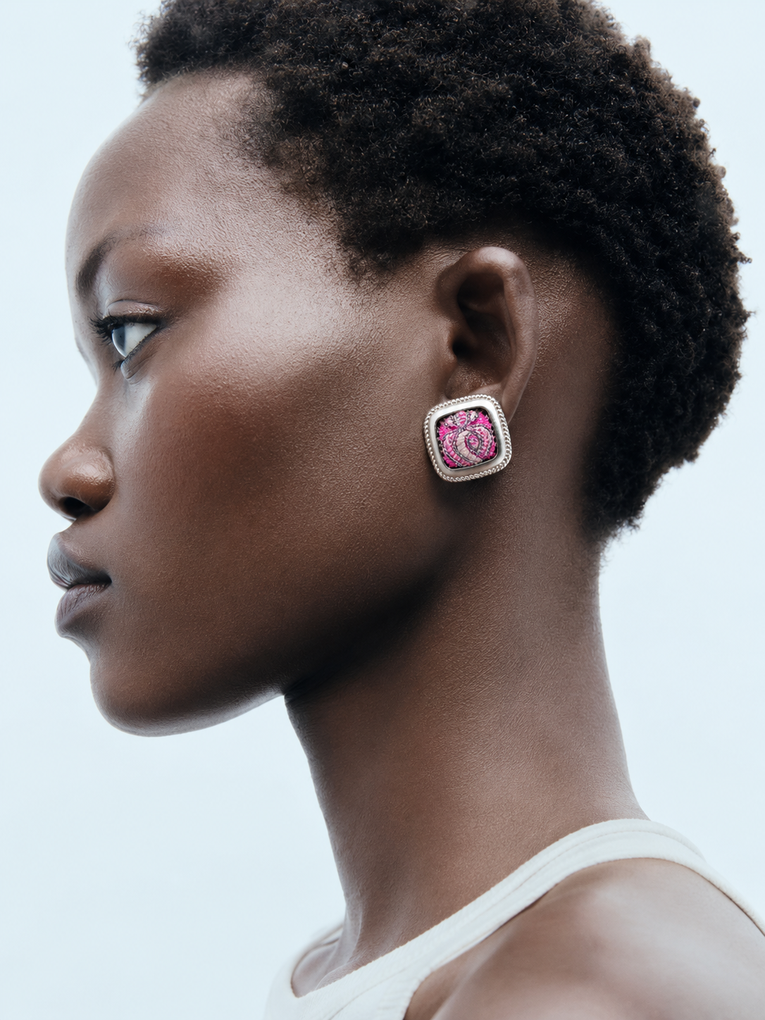 Vintage Embroidery Earrings | Heritage