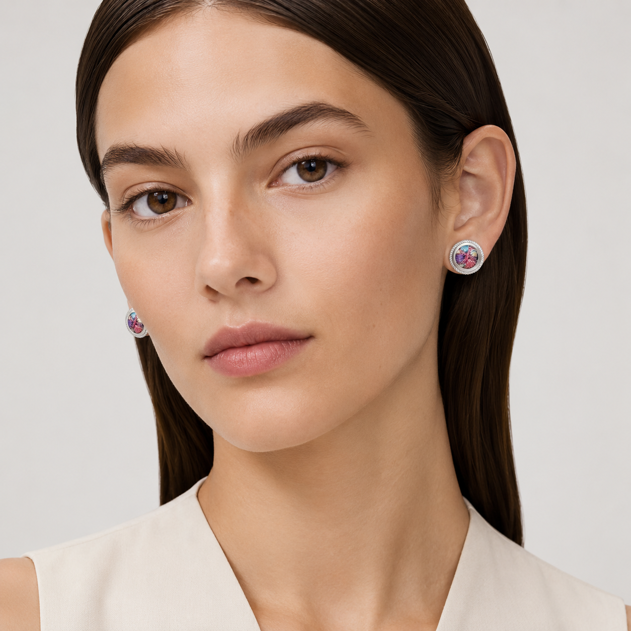 Vintage Embroidery Earrings | Heritage