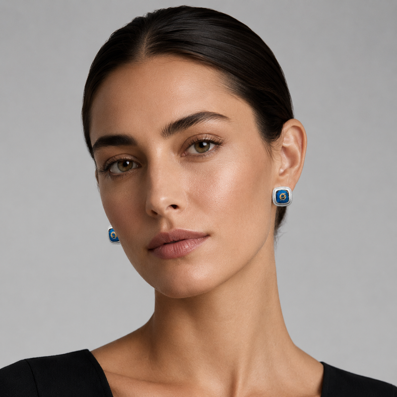 Vintage Embroidery Earrings | Heritage