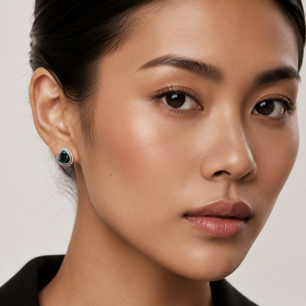 Vintage Embroidery Earrings  | Heritage