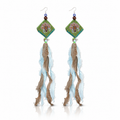 Vintage Embroidery Earrings| Heritage