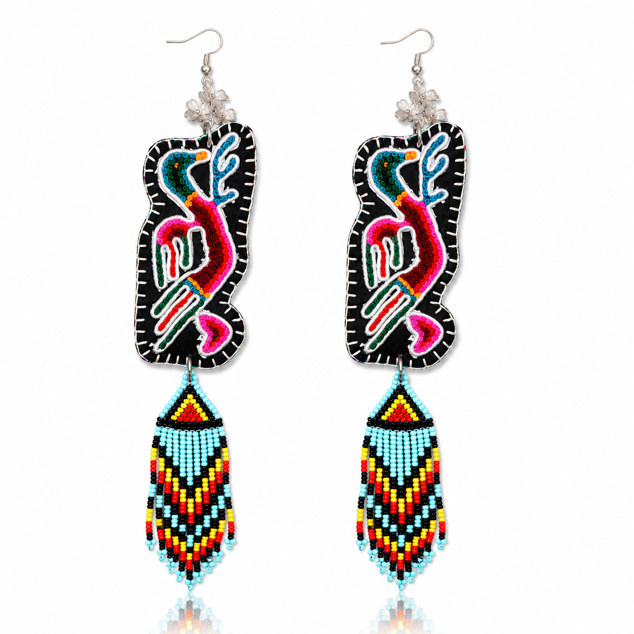 Vintage Embroidery Earrings | Heritage