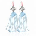 Miao Silver Earrings | Ethnic Heritage