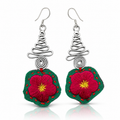Vintage Embroidery Earrings | Heritage