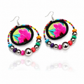 Vintage Embroidery Earrings | Heritage