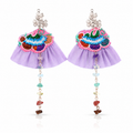 Vintage Embroidery Earrings | Heritage