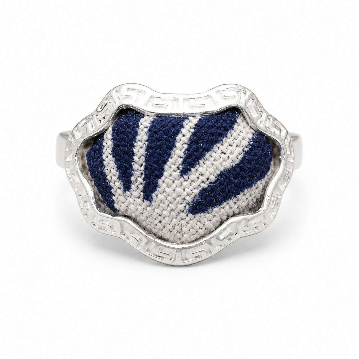 Vintage Embroidery & Indigo Ring | Heritage