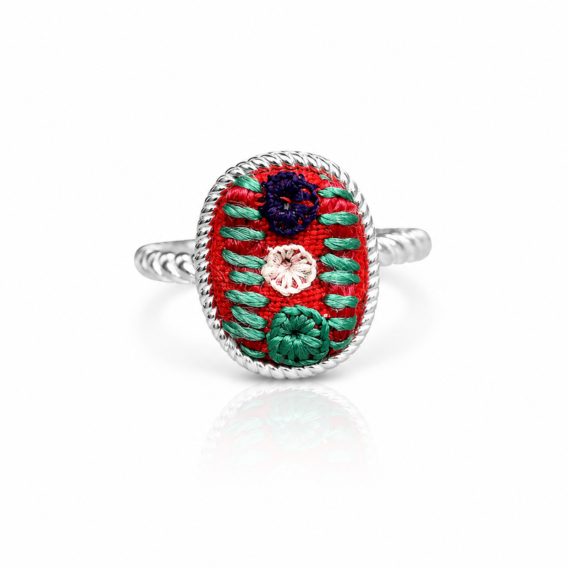 Vintage Embroidery Ring | Heritage