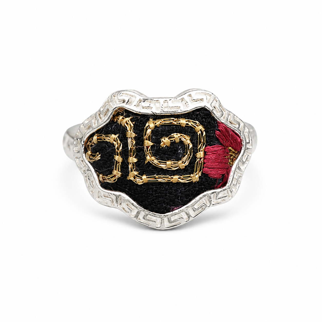 Vintage Embroidery & Indigo Ring | Heritage