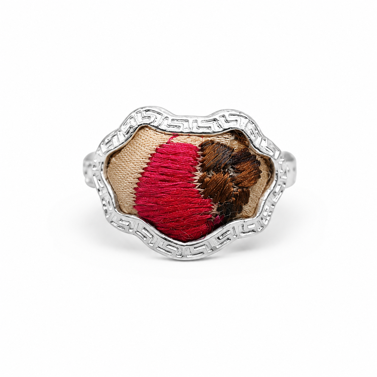 Vintage Embroidery & Indigo Ring | Heritage
