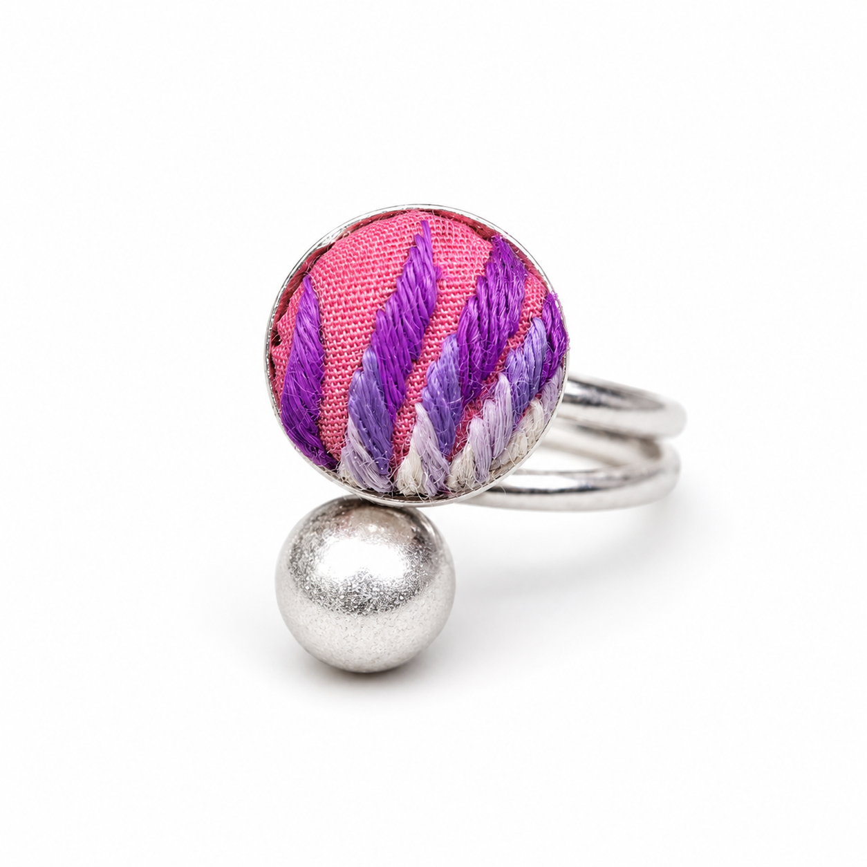 Vintage Embroidery & Indigo Ring | Heritage