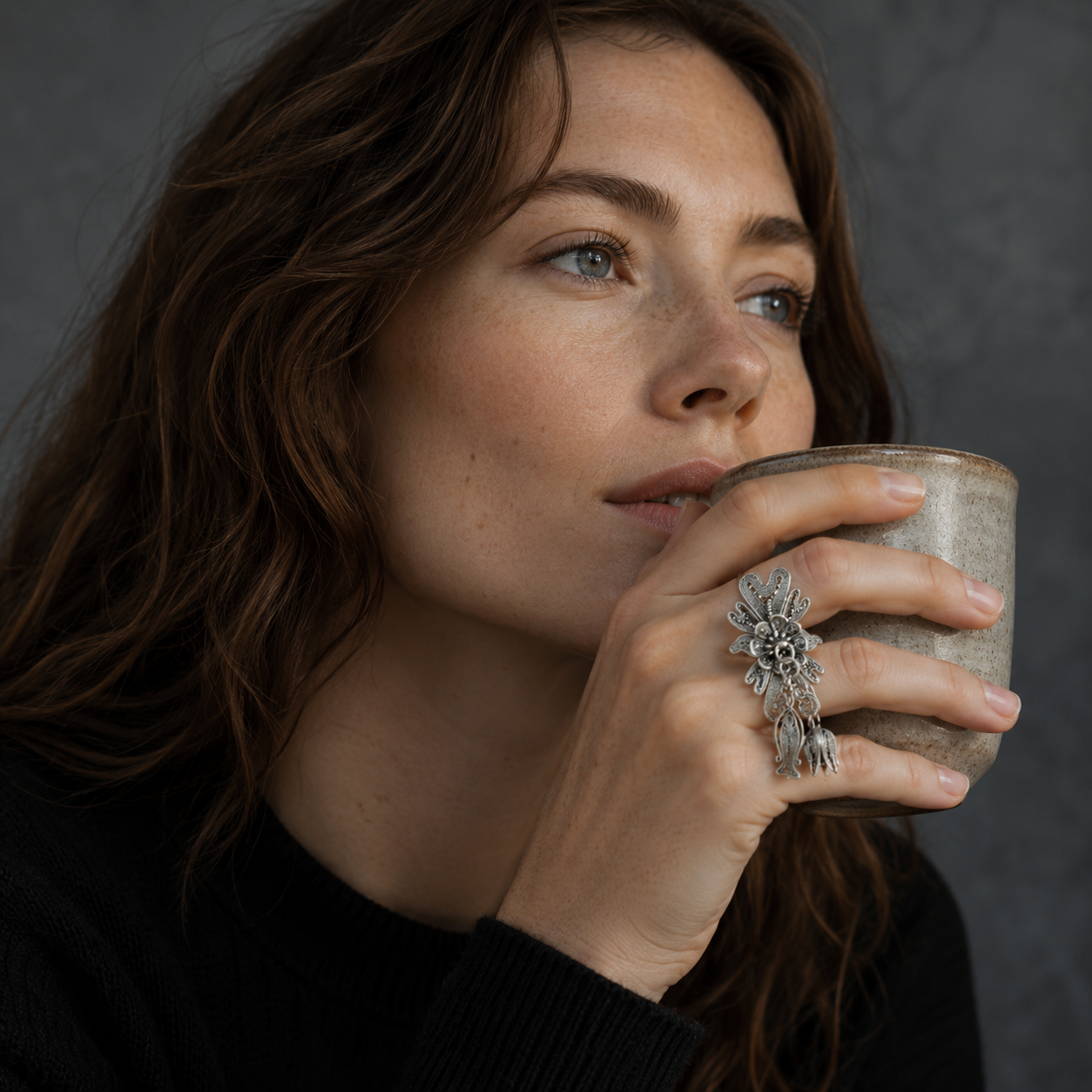 Miao Silver Ring  | Ethnic Heritage