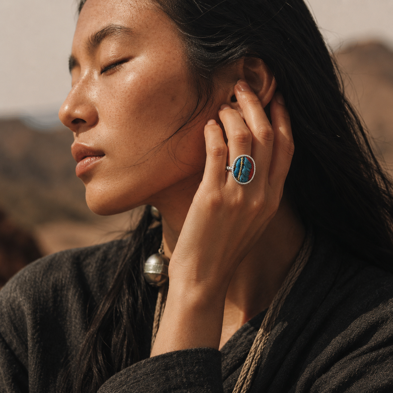 Vintage Embroidery Ring | Heritage