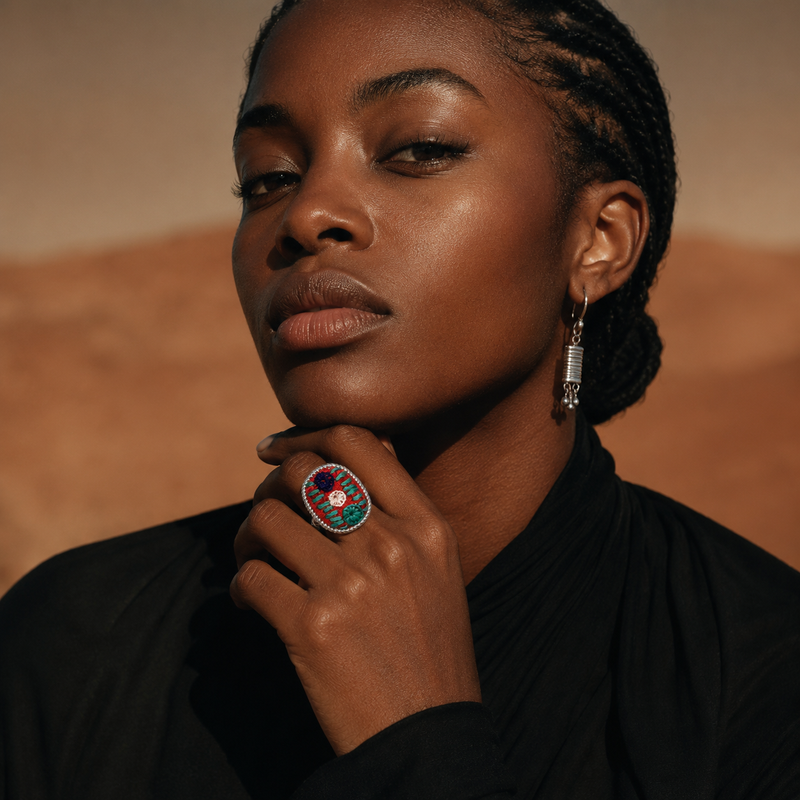 Vintage Embroidery Ring | Heritage