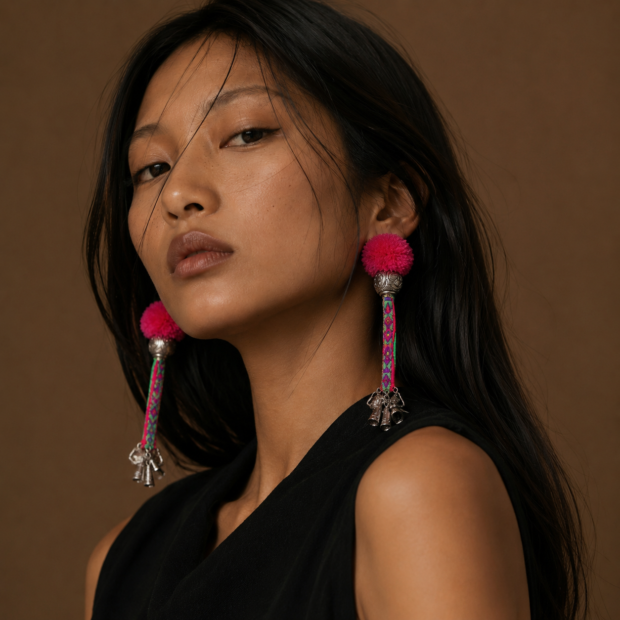 Vintage Embroidery Earrings | Heritage