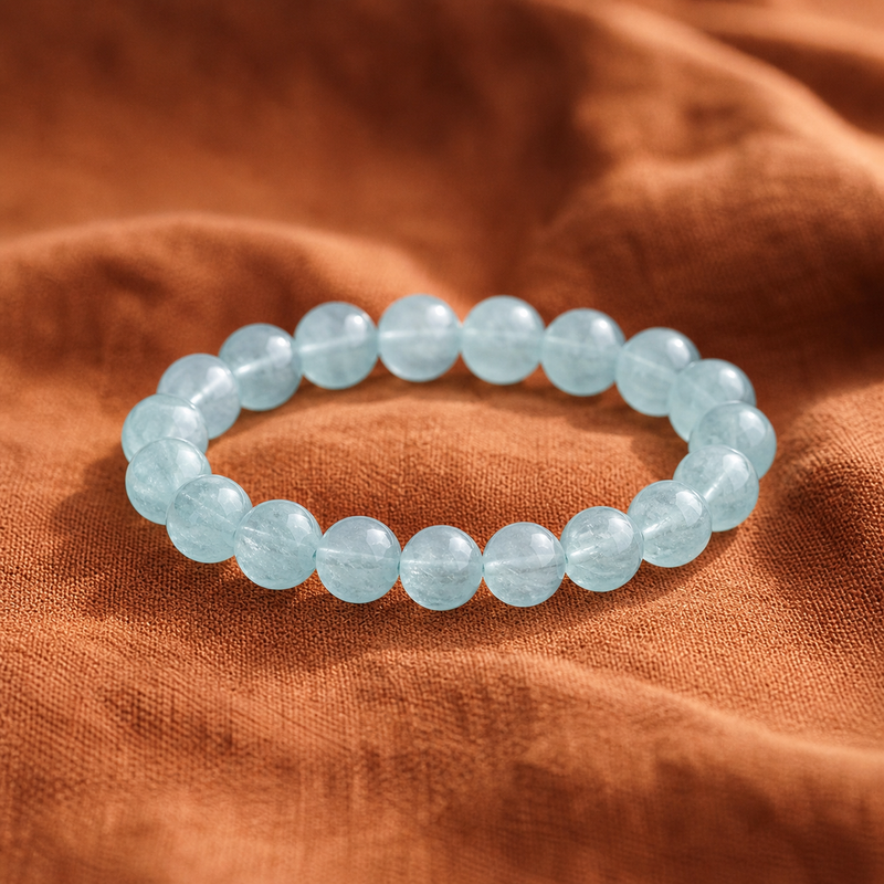 Natural Green Fluorite Bracelet