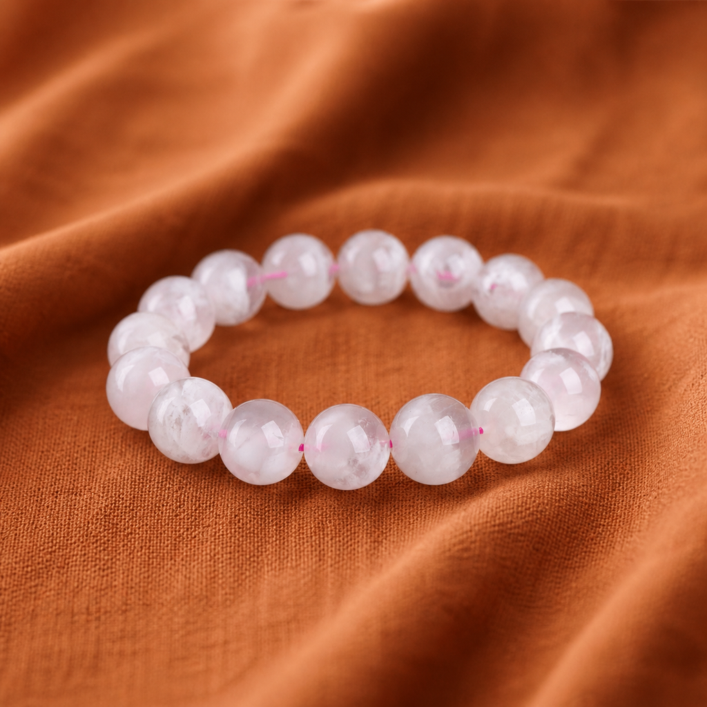 Natural Snowflake Phantom Quartz Bracelet