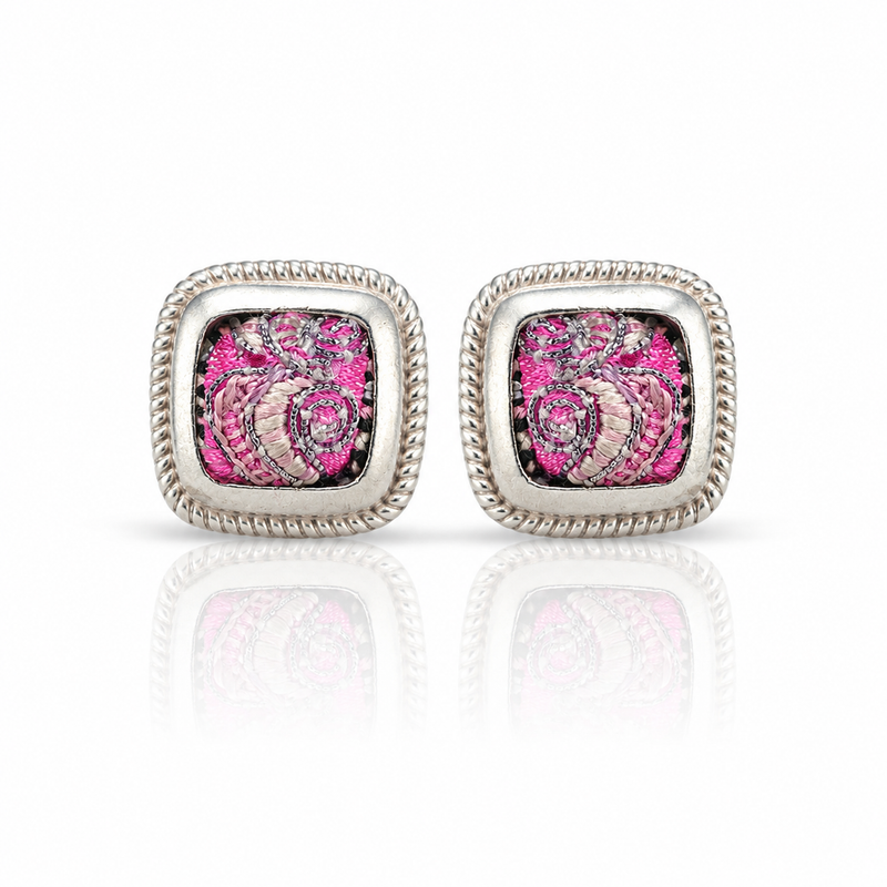 Vintage Embroidery Earrings | Heritage