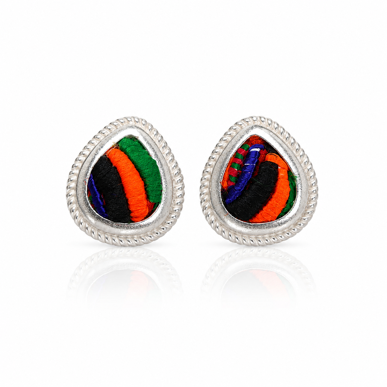 Vintage Embroidery Earrings  | Heritage