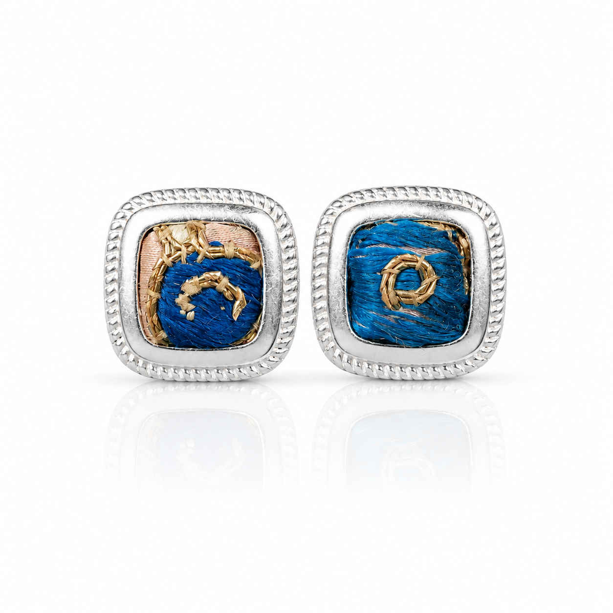 Vintage Embroidery Earrings | Heritage
