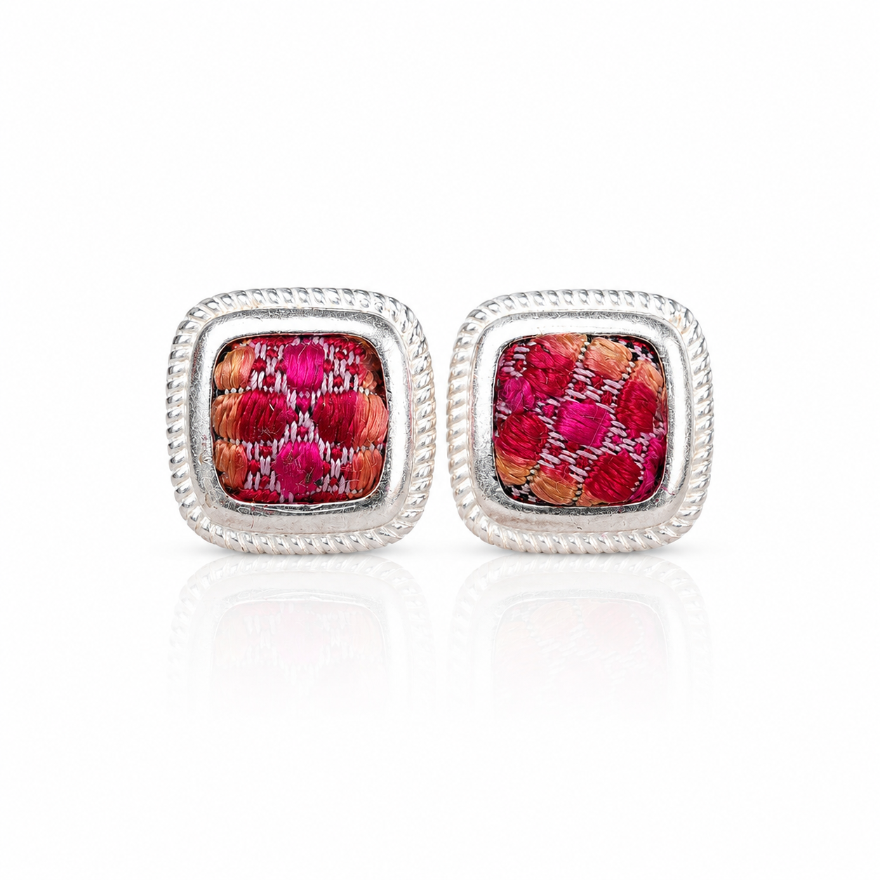 Vintage Embroidery Earrings | Heritage