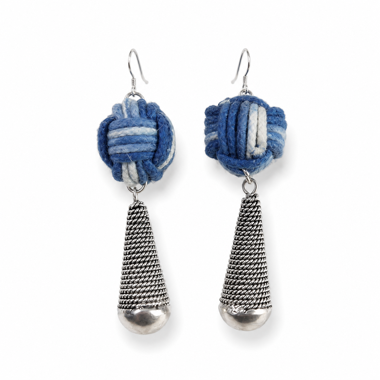 Miao Silver Earrings  | Ethnic Heritage
