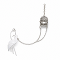 Miao Silver Earrings | Ethnic Heritage
