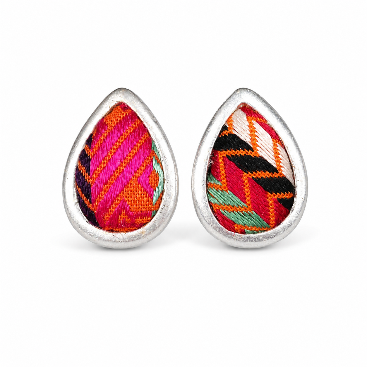 Vintage Embroidery Earrings  | Heritage