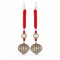Miao Silver Earrings | Ethnic Heritage