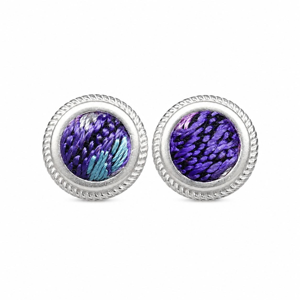 Vintage Embroidery Earrings | Heritage