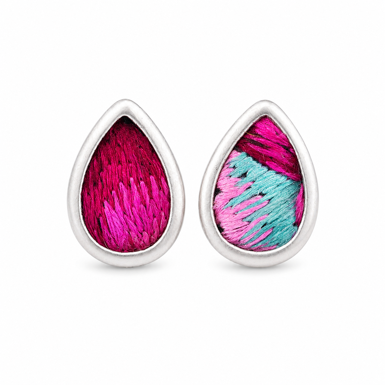Vintage Embroidery Earrings  | Heritage