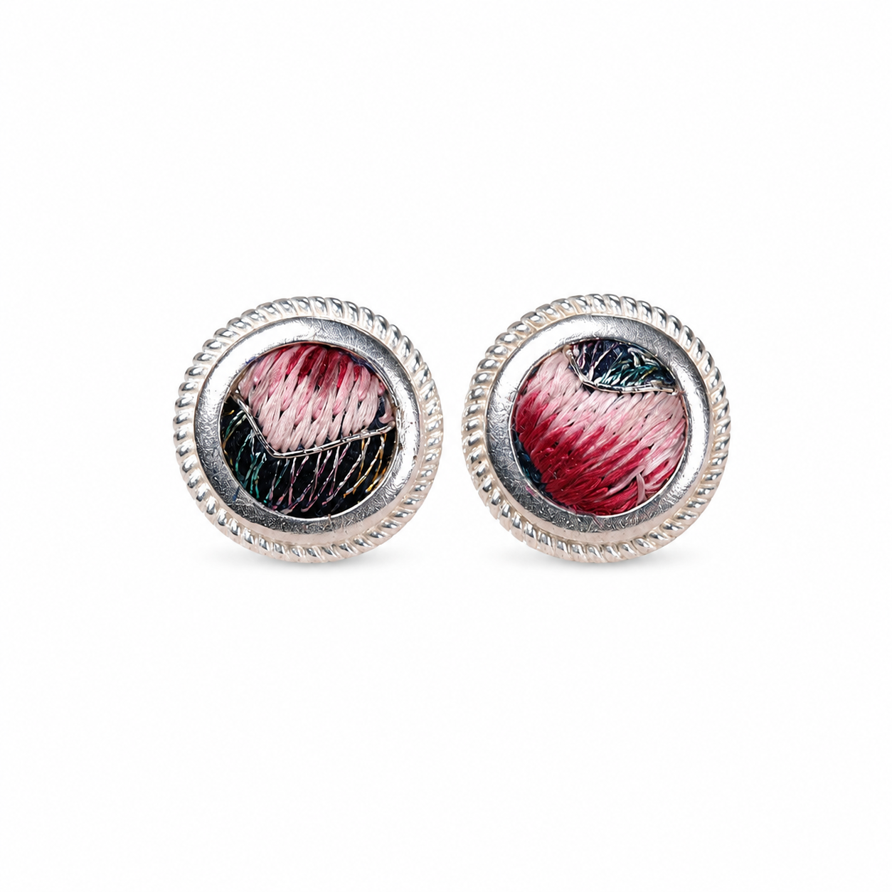 Vintage Embroidery Earrings | Heritage